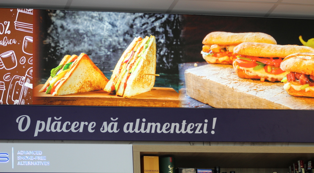 Caseta luminoasa + bandou branduit