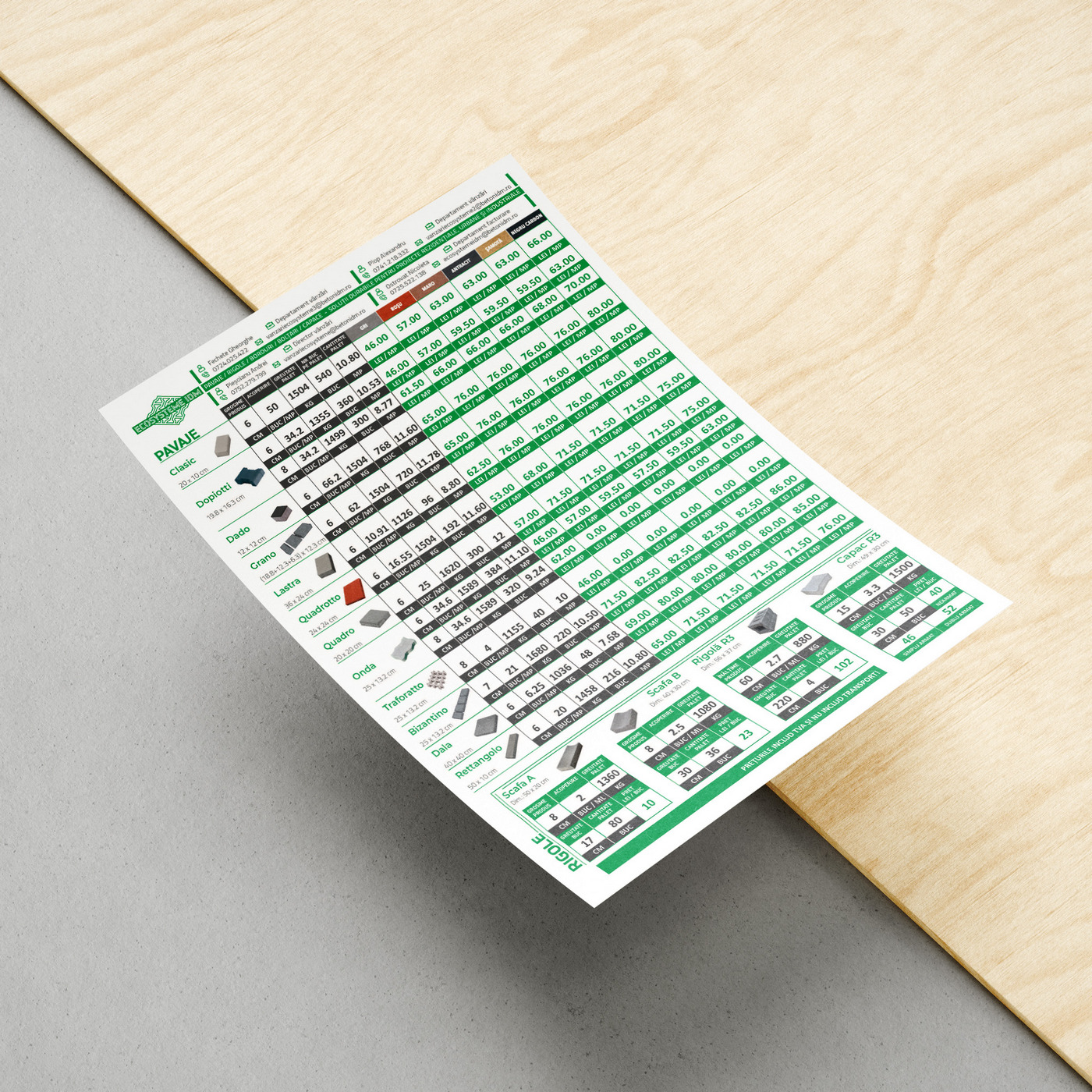 Design flyer oferta eco pg 1