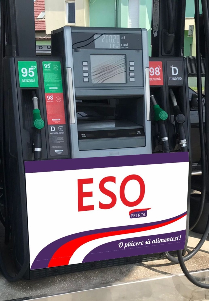 Eso Petrol - Pompe statie autocolant2