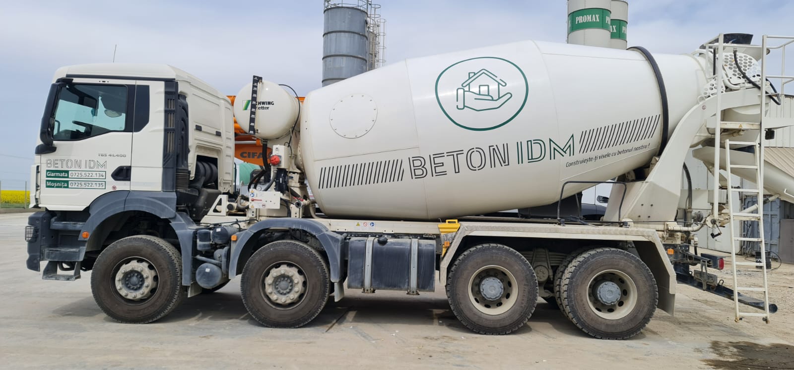 Inscriptionare autobetoniera IDM4