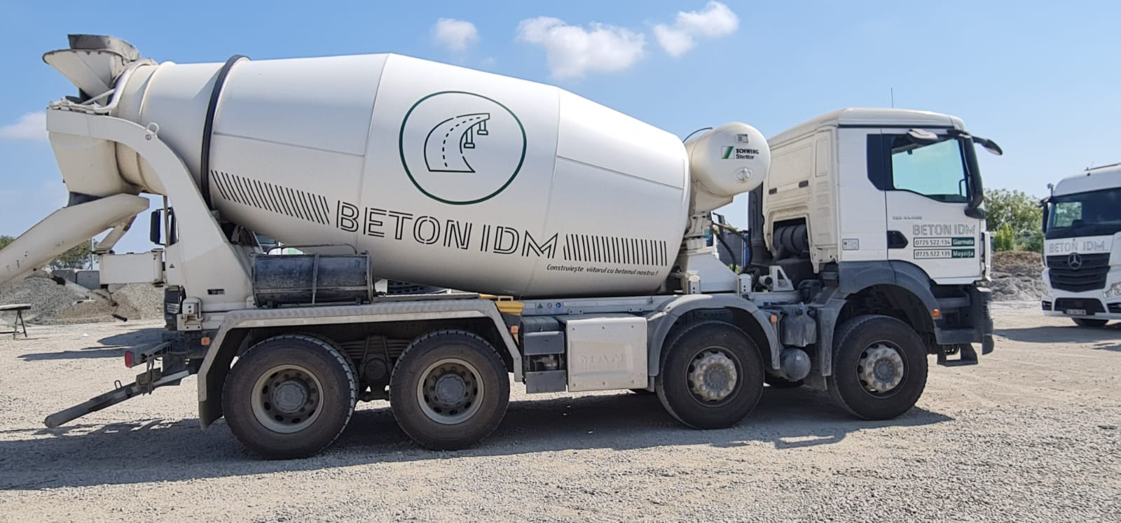 Inscriptionare autobetoniera IDM5